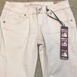 Dollhouse jeans—light pink NWT